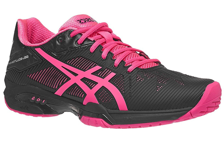 Order (W) ASICS Gel-Solution Speed 3 /Pink 'Hitam'. E650N-9020