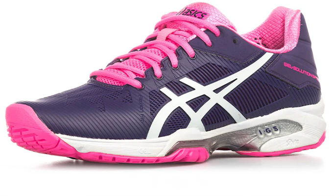 (W) ASICS Gel-Solution Speed 3 '紫粉色' 女子网球鞋 E651N-3301 Lookbook (W) ASICS Gel-Solution Speed 3 '紫粉色' 女子网球鞋 E651N-3301