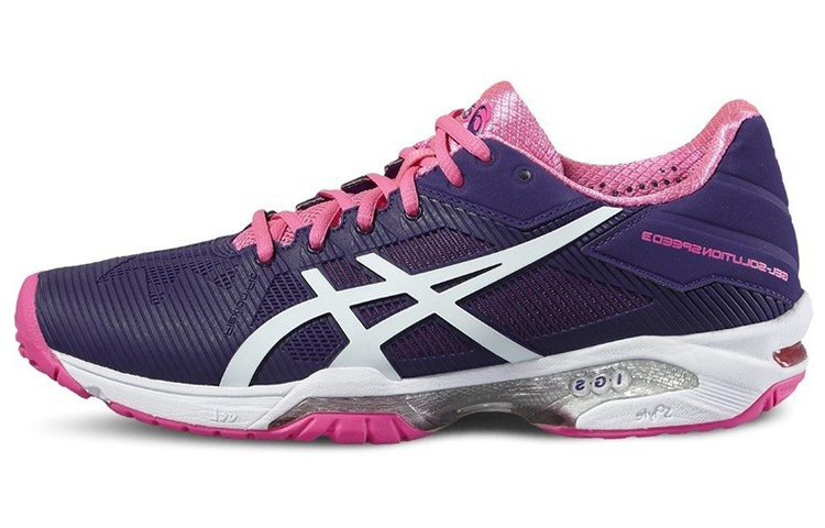 Buy (W) ASICS Gel-Solution Speed 3 'Ungu Merah' E650N-3301