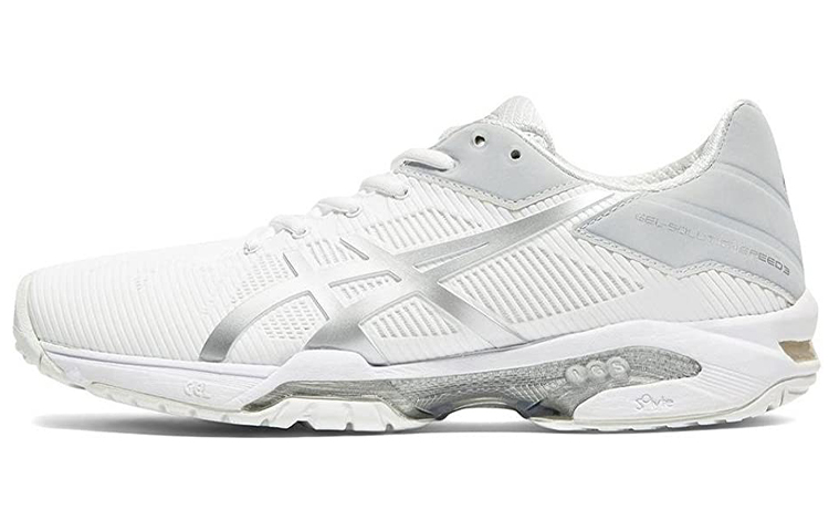 (Women) ASICS Gel-Solution Speed 3 /Silver 'White' E650N-0193