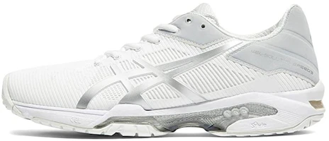 (Women) ASICS Gel-Solution Speed 3 /Silver 'White' E650N-0193 (Women) ASICS Gel-Solution Speed 3 /Silver 'White' E650N-0193