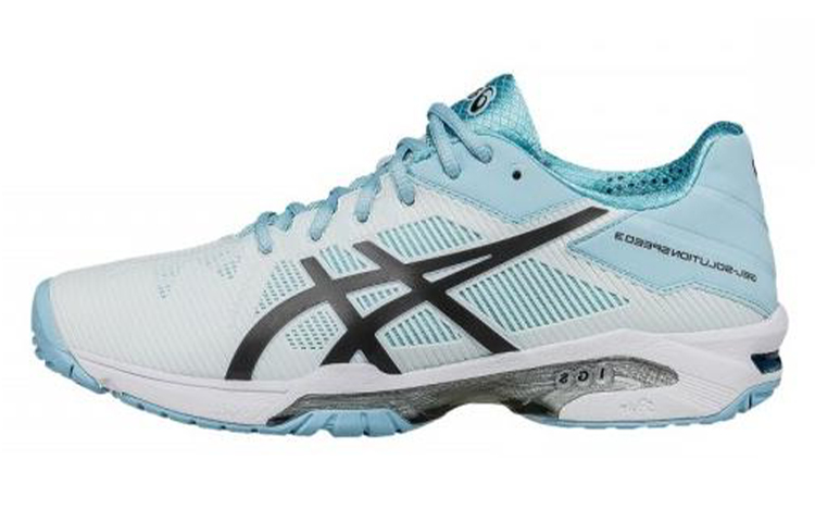(Women) ASICS Gel-Solution Speed 3 'White Blue' E650N-0161