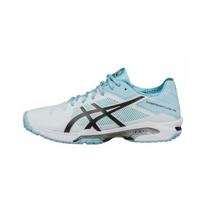 (W) ASICS Gel-Solution Speed 3 'White Blue'