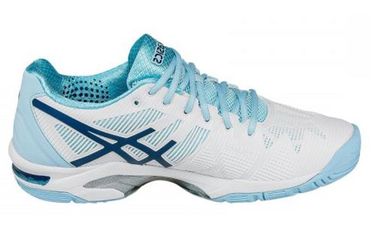 Order (W) ASICS Gel-Solution Speed 3 'Putih Biru' E650N-0161