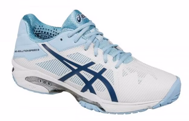 (W) ASICS Gel-Solution Speed 3 'Putih Biru' E650N-0161 Lookbook (W) ASICS Gel-Solution Speed 3 'Putih Biru' E650N-0161