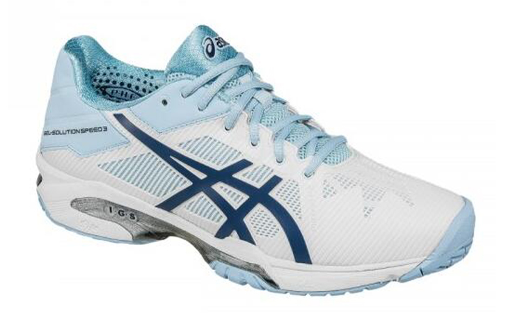 Lookbook (W) ASICS Gel-Solution Speed 3 'Putih Biru' E650N-0161