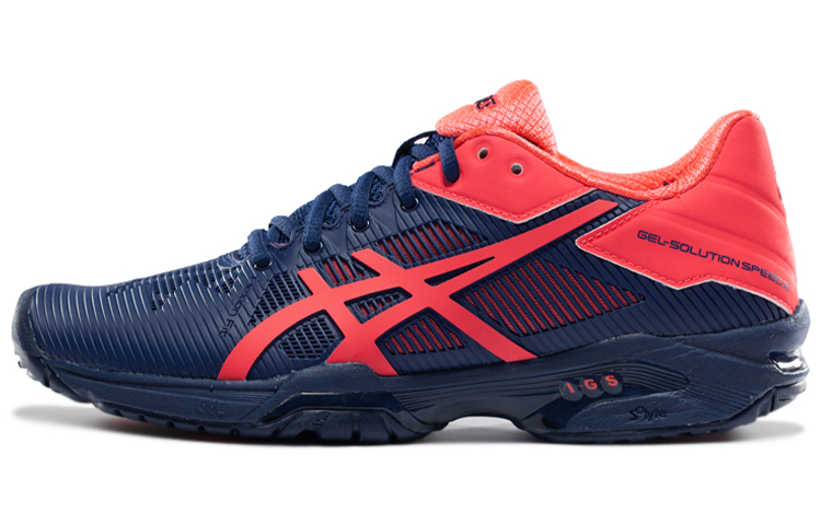(Women) ASICS Gel-Solution Speed 3 Blue/ 'Red' E650N-4920