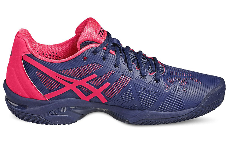 Order (W) ASICS Gel-Solution Speed 3 Clay 'Biru Pink' Sepatu Tenis E651N-4920