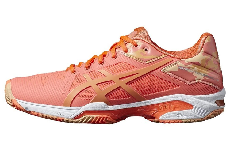 (Women) ASICS Gel-Solution Speed 3 Clay L.E. 'Orange' E854N-0630