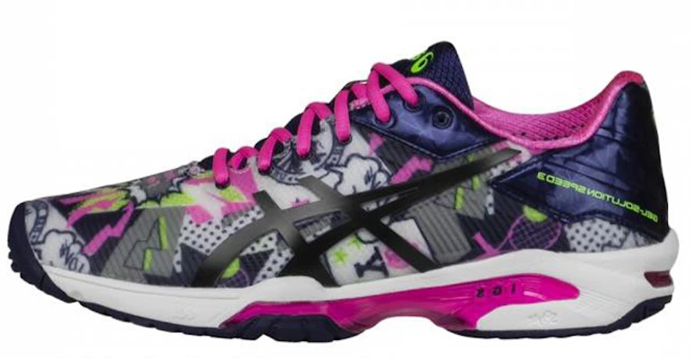 (W) ASICS Gel-Solution Speed ''Noir Violet'' E668N-0149 Buy (W) ASICS Gel-Solution Speed ''Noir Violet'' E668N-0149