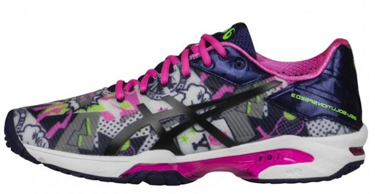 (W) ASICS Gel-Solution Speed 'Hitam Ungu' E668N-0149 Buy (W) ASICS Gel-Solution Speed 'Hitam Ungu' E668N-0149