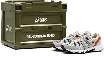 (Women) ASICS Gel-Sonoma 15-50 'Khaki Grey Special Edition Box' 1202A275-021(S-BOX) (Women) ASICS Gel-Sonoma 15-50 'Khaki Grey Special Edition Box' 1202A275-021(S-BOX)