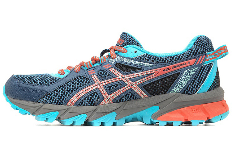 (Women) ASICS Gel-Sonoma 2 'Grey Blue Orange' T684N-5106