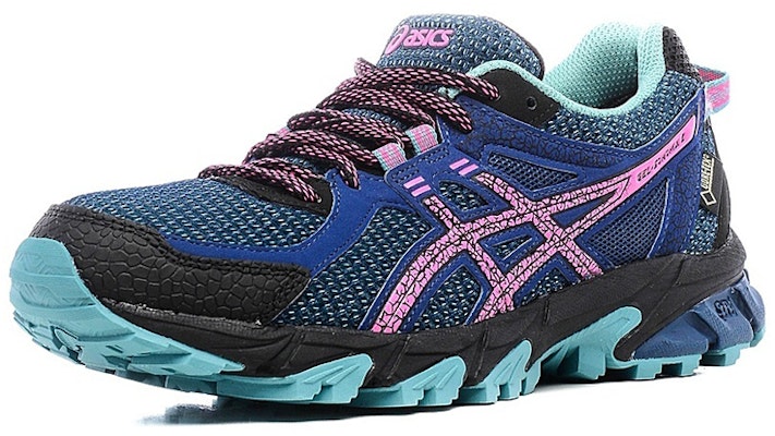 (W) ASICS Gel-Sonoma 2 GTX ''Zwart Groen Paars'' T688N-5820 Lookbook (W) ASICS Gel-Sonoma 2 GTX ''Zwart Groen Paars'' T688N-5820