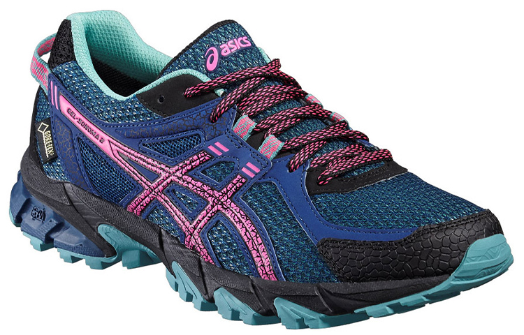 Shop (W) ASICS Gel-Sonoma 2 GTX ''Zwart Groen Paars'' T688N-5820