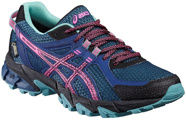 (W) ASICS Gel-Sonoma 2 GTX ''Zwart Groen Paars'' T688N-5820 Shop (W) ASICS Gel-Sonoma 2 GTX ''Zwart Groen Paars'' T688N-5820