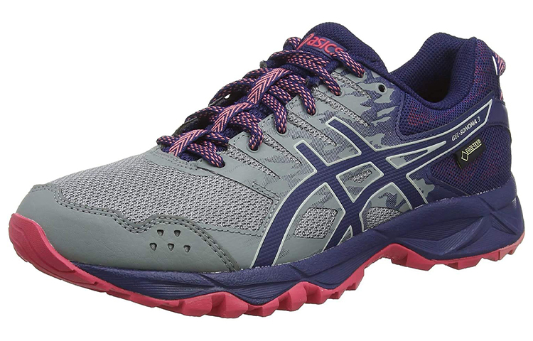 Order Asics Gel-Sonoma 3 G-Tx 耐磨防滑 低筒 跑步鞋 女式 灰紫