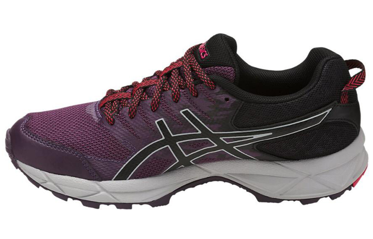 Buy (W) ASICS Gel-Sonoma 3 Scarpe da Ginnastica Nero/Rosso T774N-2690