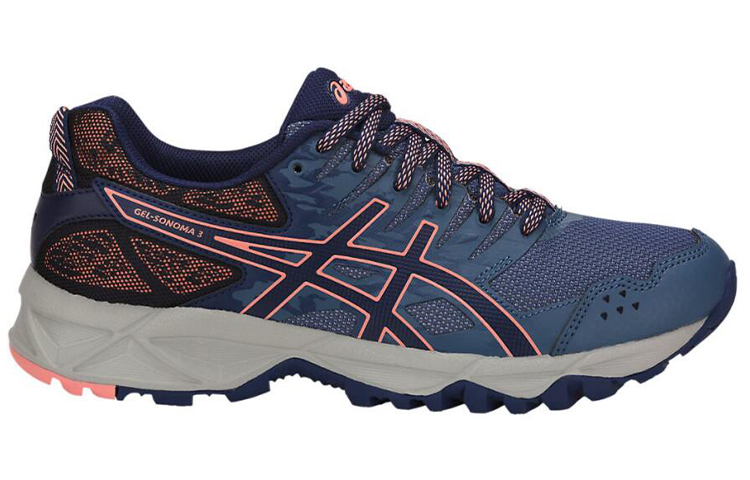 Order (W) ASICS Gel-Sonoma 3 Baskets Bleu/Rose T774N-5649
