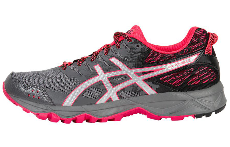 (Women) ASICS Gel-Sonoma 3 Sneakers Grey/Red T774N-9793