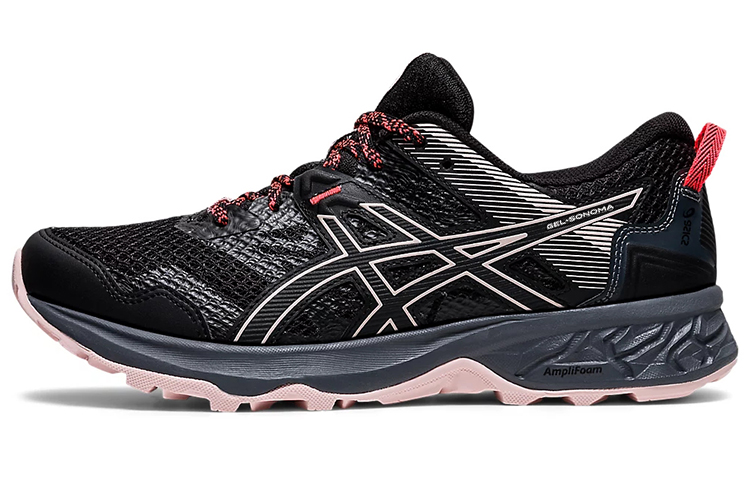(Women) ASICS Gel-Sonoma 5 D Wide 'Black Grey Orange' 1012A569-001