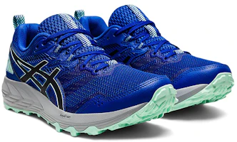 Lookbook Asics Gel-Sonoma 6 戶外越野 防滑耐磨 低筒 跑步鞋 女款 藍黑