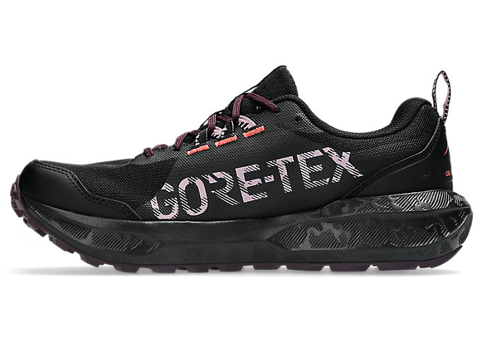 Shop (Women) ASICS GEL-SONOMA 8 GTX Trail Running Shoes Black/Dark Aubergine 1012B770-005