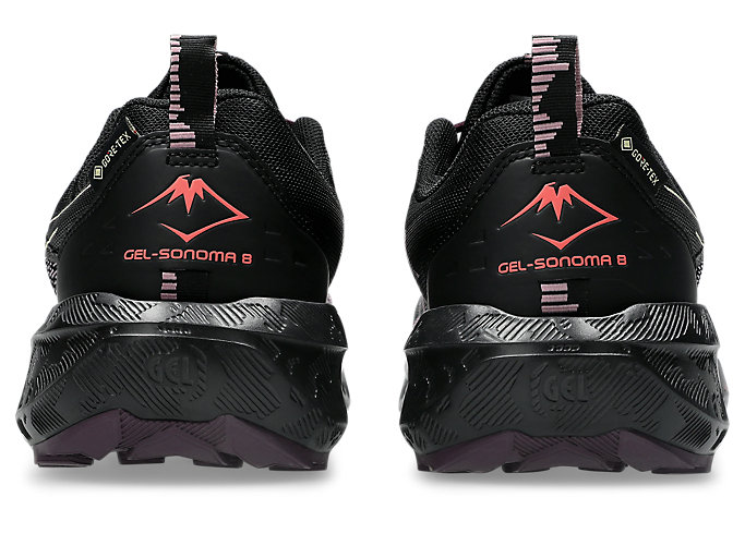Purchase (Women) ASICS GEL-SONOMA 8 GTX Trail Running Shoes Black/Dark Aubergine 1012B770-005