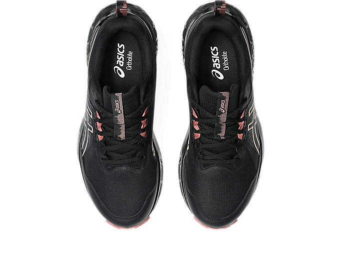 Sizing (W) 亚瑟士GEL-SONOMA 8 GTX越野跑鞋 黑色/杏橘色 1012B770-004