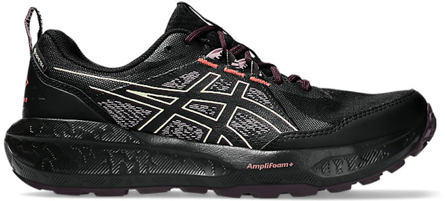 (W) ASICS GEL-SONOMA 8 GTX Trailrunningschuhe Schwarz/Dunkelaubergine 1012B770-005 1