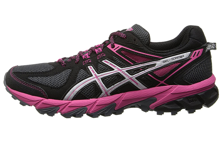 (Women) ASICS Gel-Sonoma 'Black Silver Pink' T4F7N-7893