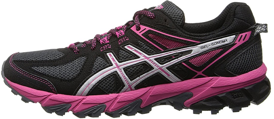 (Women) ASICS Gel-Sonoma 'Black Silver Pink' T4F7N-7893 Buy (Women) ASICS Gel-Sonoma 'Black Silver Pink' T4F7N-7893
