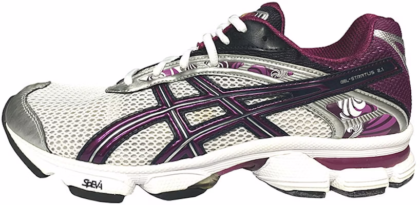 (W) ASICS Gel-Stratus 2.1 'Blanco Morado' TN899-0137 Buy (W) ASICS Gel-Stratus 2.1 'Blanco Morado' TN899-0137