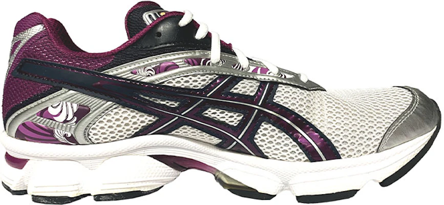 Asics Gel-Stratus 2.1 低筒跑步鞋 女款 白紫 Order Asics Gel-Stratus 2.1 低筒跑步鞋 女款 白紫