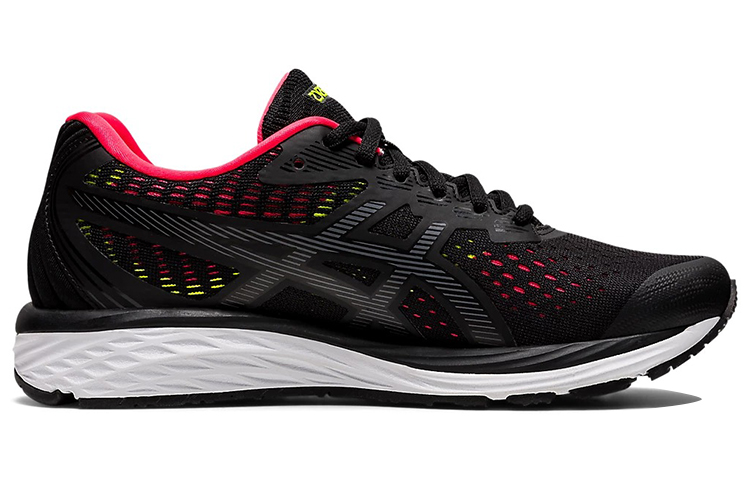 Order 亞瑟士 (Asics) Gel-Stratus 緩震防滑 低幫運動跑步鞋 女款 黑紅