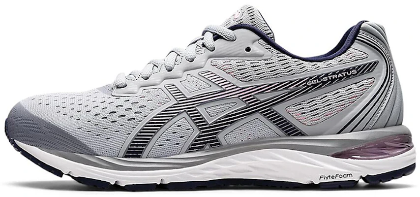 Asics Gel-Stratus 耐磨防滑 低筒 跑步鞋 女款 灰紫 Buy Asics Gel-Stratus 耐磨防滑 低筒 跑步鞋 女款 灰紫