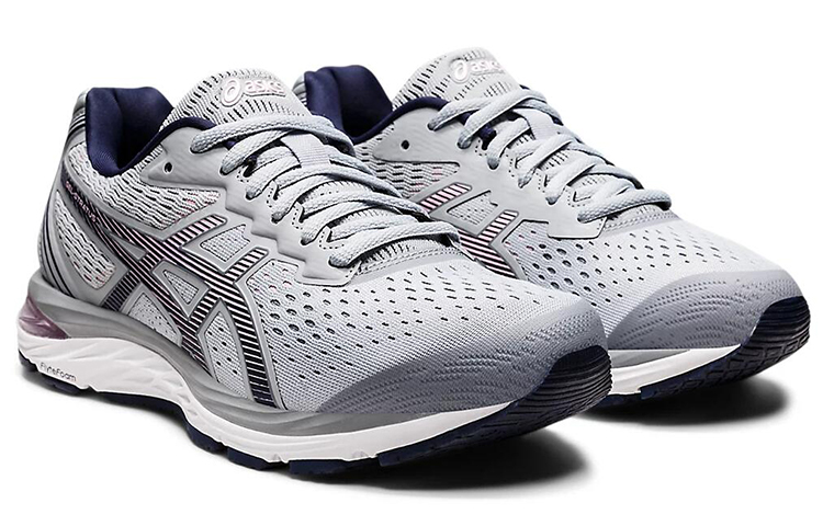 Lookbook Asics Gel-Stratus 耐磨防滑 低筒 跑步鞋 女款 灰紫