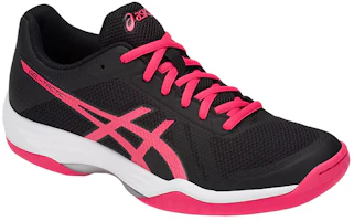 Shop Asics Gel-Tactic 2 耐磨防滑緩震 低筒跑步鞋 女款 黑粉色