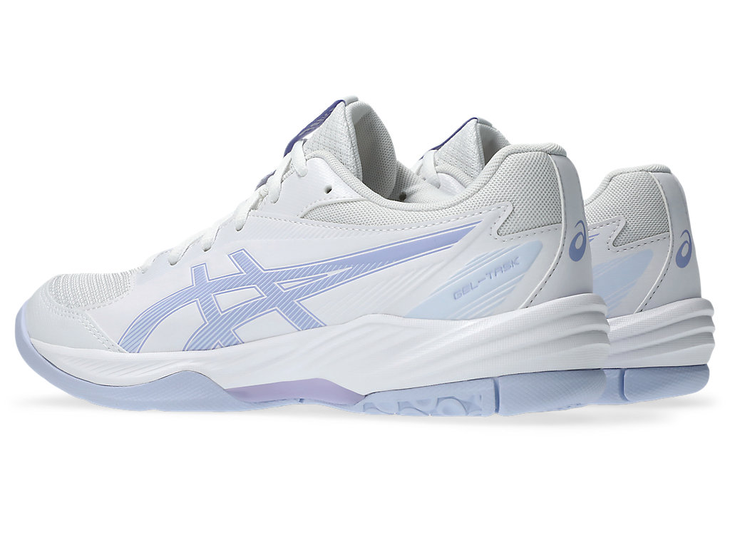 Lookbook (W) ASICS GEL-TASK 4 排球鞋 白色/灰霧 1072A106-104