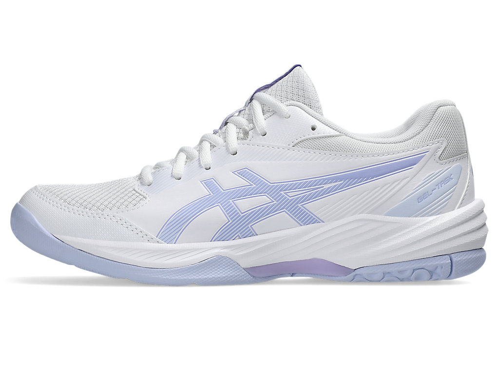 Cheap (W) ASICS GEL-TASK 4 排球鞋 白色/灰霧 1072A106-104