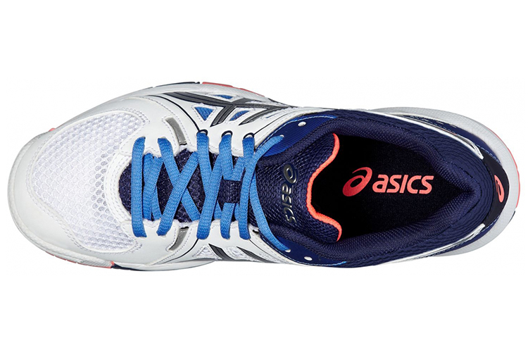 Shop (W) ASICS Gel-Task Voleibol 'Blanco Azul' B555Y-0147