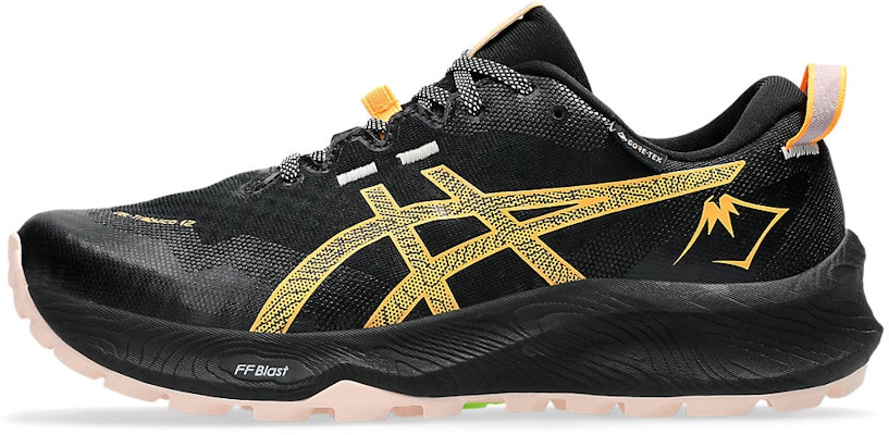 (Women) ASICS Gel-Trabuco 12 Gtx 'Black Stadium Orange' 1012B607-003 Cheap (Women) ASICS Gel-Trabuco 12 Gtx 'Black Stadium Orange' 1012B607-003