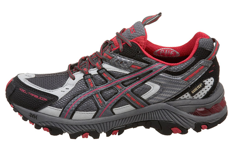 (Women) ASICS Gel-Trabuco 12 GTX 'Grey Red' T9B8N-7474
