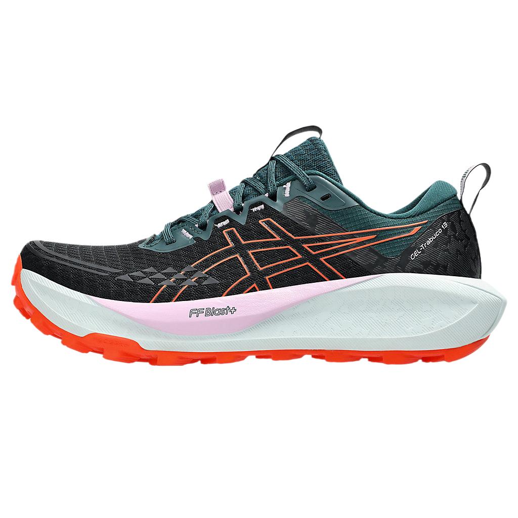 (Women) ASICS GEL-Trabuco 13 Trail Running Shoes Black - Durable & Lightweight 1012B768-001