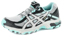 (Women) ASICS Gel-Trabuco 14 GTX 'Grey Black Blue' T1D5N-9290 (Women) ASICS Gel-Trabuco 14 GTX 'Grey Black Blue' T1D5N-9290