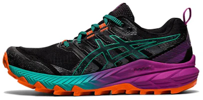 (Women) ASICS Gel-Trabuco 9 /Green/Purple 'Black' 1012A904-002 (Women) ASICS Gel-Trabuco 9 /Green/Purple 'Black' 1012A904-002