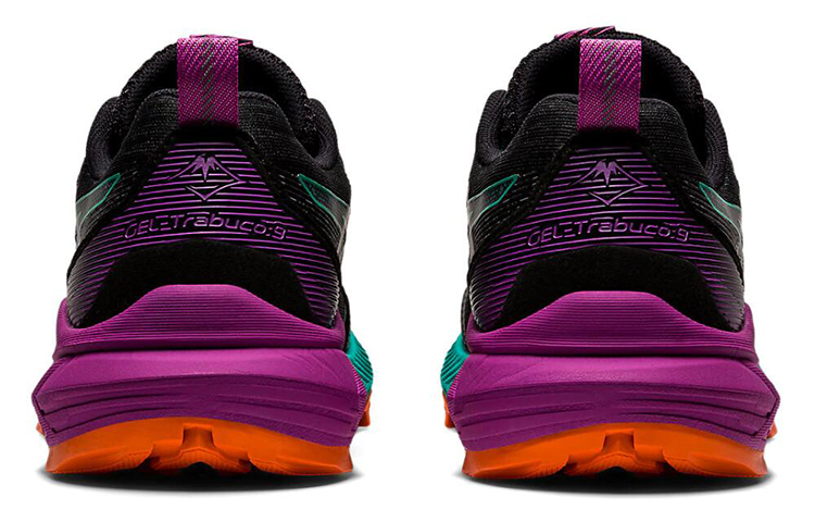 Shop (W) ASICS Gel-Trabuco 9 Hijau Ungu 'Hitam' 1012A904-002