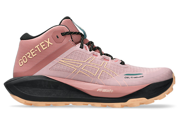 (Women) ASICS GEL-Trabuco MT GTX Trail Running Shoes Morganite/Apricot Crush 1012B864-700