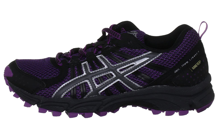 (Women) ASICS Gel-Trail Lahar 4 GTX 'Black Purple' T2F5N-3378