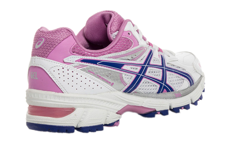 Lookbook (W) ASICS Gel-Trigger 8 'Blanco Azul Rosa'. S351Y-0157